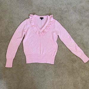 Jcrew Ruffle Sweater